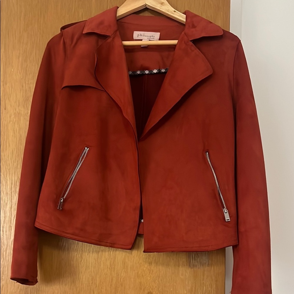Philosophy Women's burnt red Jacket
